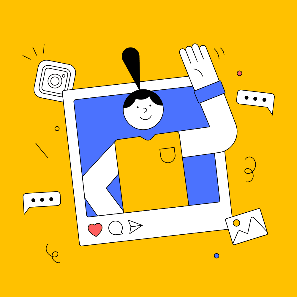 فرآیند تولید محتوا برای اینستاگرام