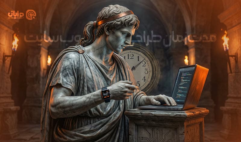 مدت زمان طراحی سایت چقدر است